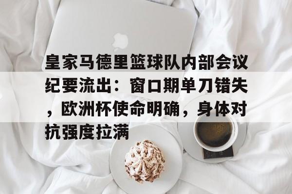 九游体育皇家马德里篮球队内部会议纪要流出：窗口期单刀错失，欧洲杯使命明确，身体对抗强度拉满的简单介绍